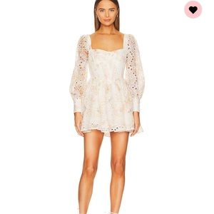 Bardot Lila Flounce Dress